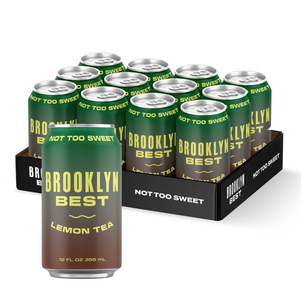 Brooklyn Best Lemon Iced Tea - 12 Pack