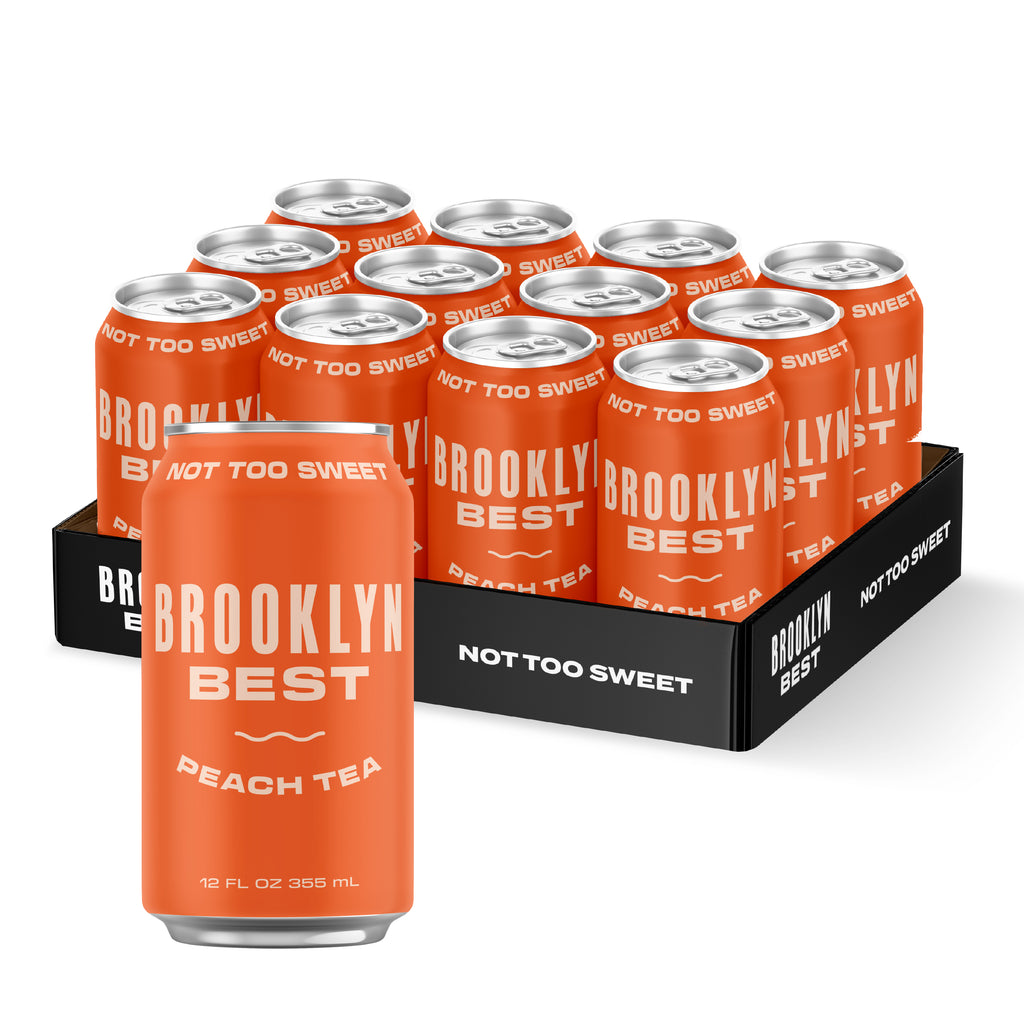 Brooklyn Best Peach Iced Tea - 12 Pack